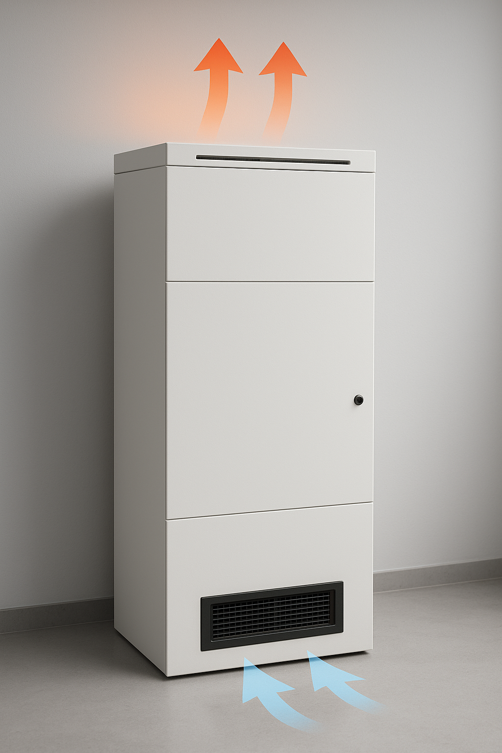 Schallschutz-Schrank für Mining-Hardware